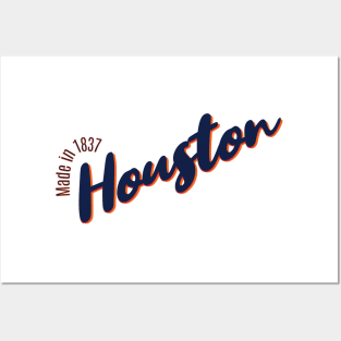 Houston in 1837 Posters and Art